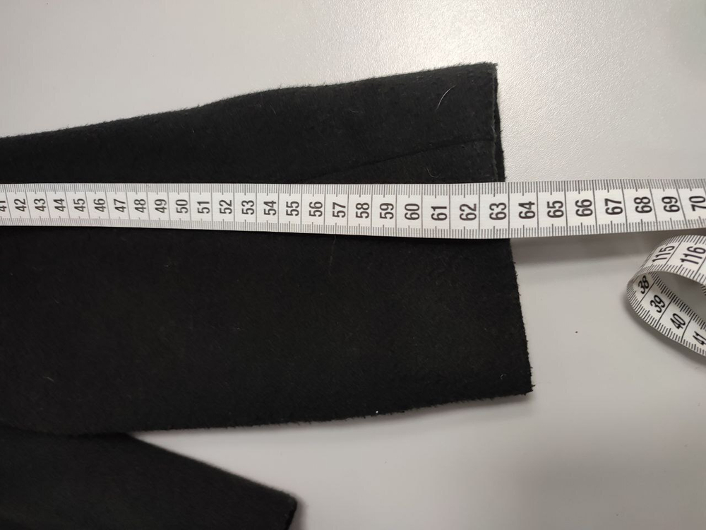 Пальто Yes London черное 46 размер