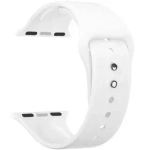 Силиконовый ремешок для Apple Watch SKINARMA Snokku 44/45/49mm white