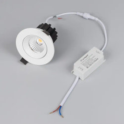 Светильник MS-ATOLL-BUILT-TURN-R94-10W Day4000 (WH, 60 deg, 230V) (Arlight, IP54 Металл, 5 лет) 044600
