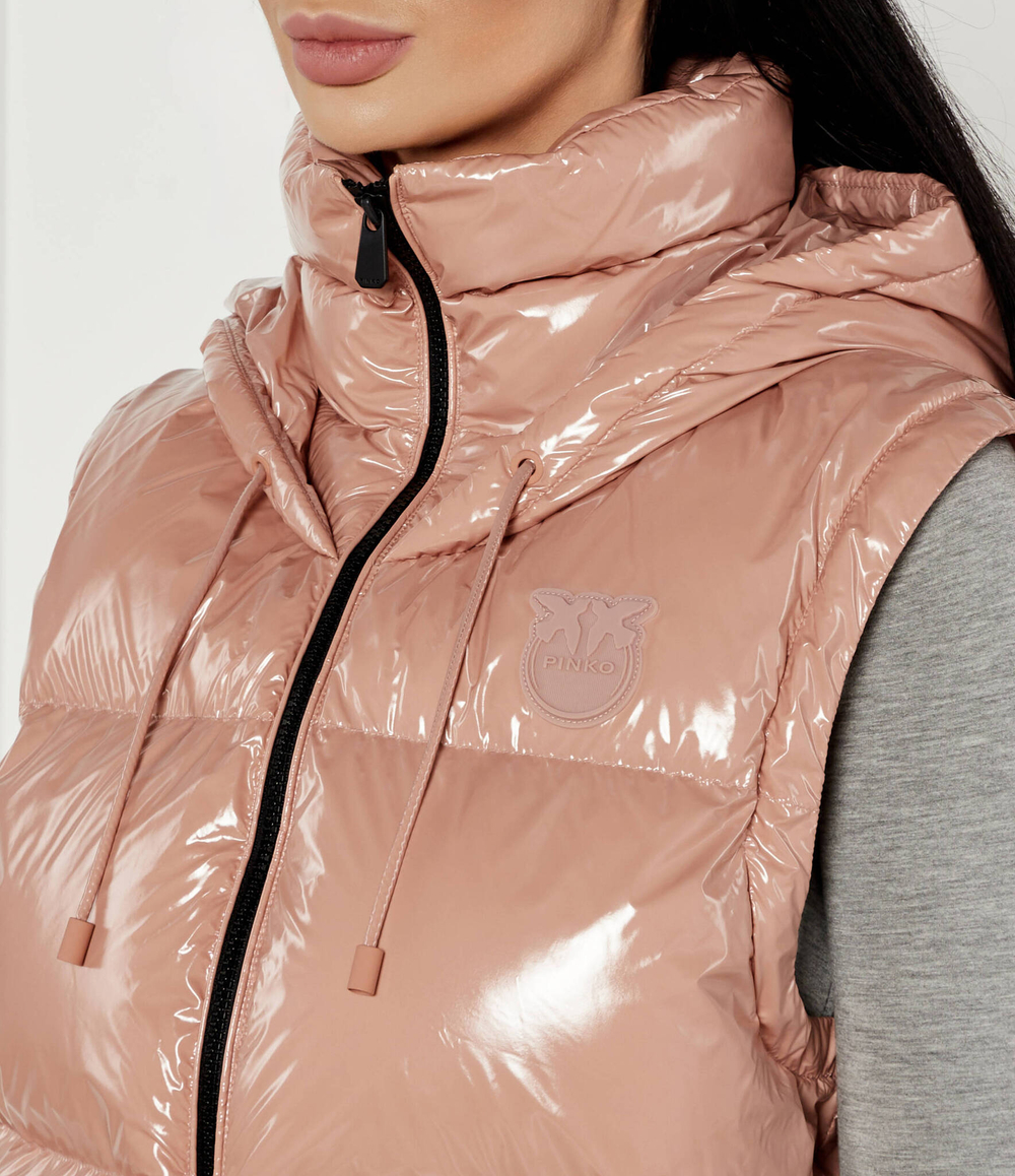 Куртка 2в1 CRYSTAL Pinko - персиковый(103827 A11K)