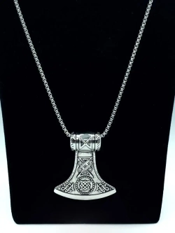 Цепь с подвеской Топор славянский оберег Гром Секира Перуна