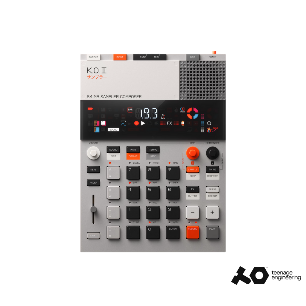 Teenage Engineering EP-133 K.O. II 5 ревизия (Испания)