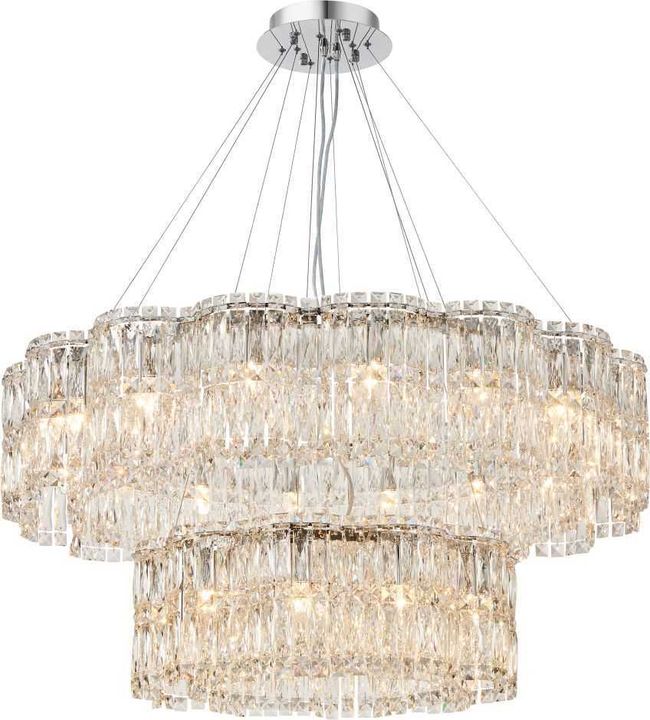 Люстра подвесная хрустальная 2174/09/26P Stilfort, серия Admire