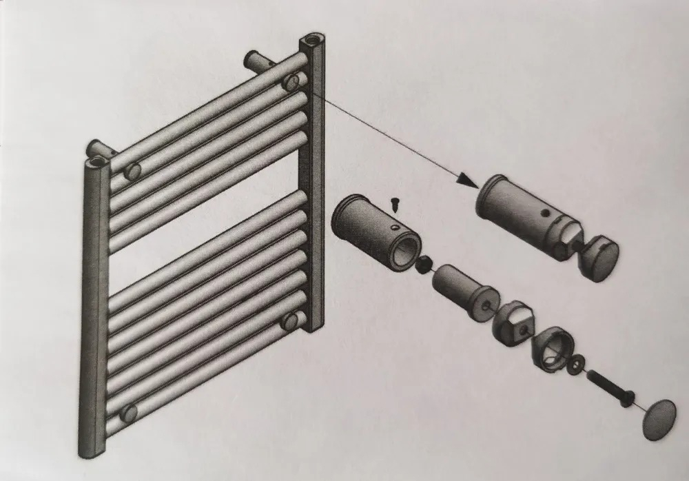 Полотенцесушитель WERTRUS TR01 60*50-12