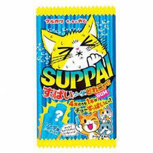 Резинка жевательная Marukawa "Кислая содовая", 4 шт