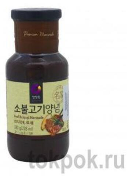 Маринад для говядины "Beef Bulgogi Marinade" Daesang 280г