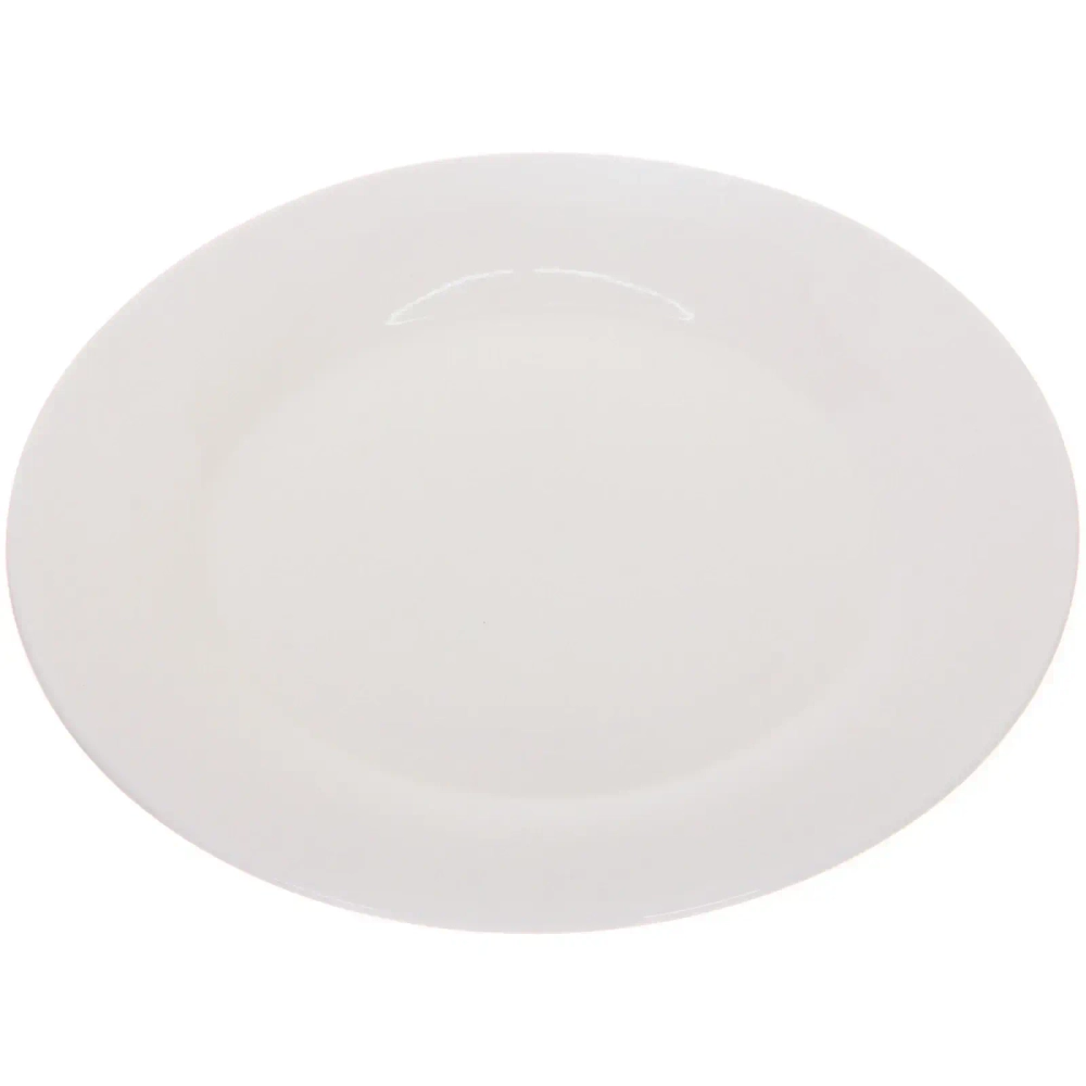 Тарелка керамическая «Белая классика» 23см
