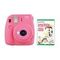 Fotoaparat - Fujifilm instax Mini 9 Camera with 10 Shots -  Pink