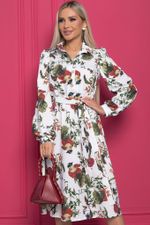 Платье "Весенняя фантазия" (молочное) П8464 LT Collection