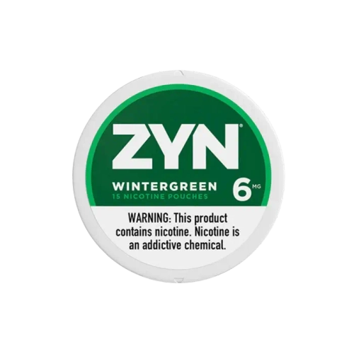 ZYN WINTERGREEN - МЯТА С МЕНТОЛОМ (15МГ)