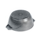 Кастрюля алюминий, антиприг, 4 л, с крыш, Мечта, Гранит, 44701