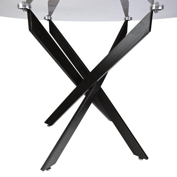 СТОЛ DT 631 ПРЯМОУГОЛЬНЫЙ НОЖКИ ЧЕРНЫЕ