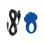 Эрекционное виброкольцо Ego e3 (Цвет: синий)
