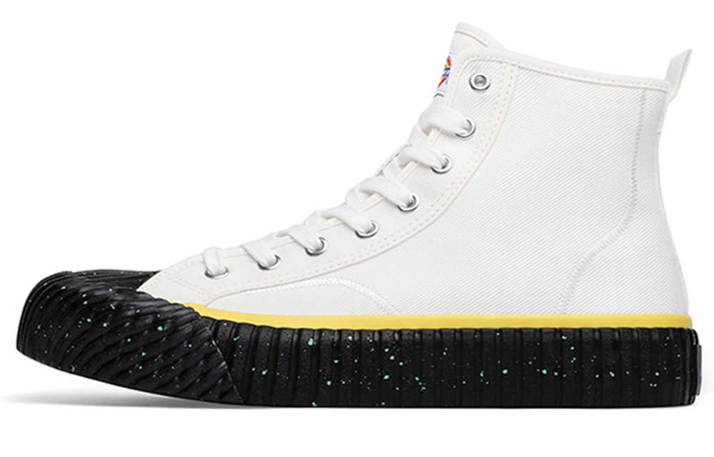 Dickies Canvas Shoes Unisex High top Black/White