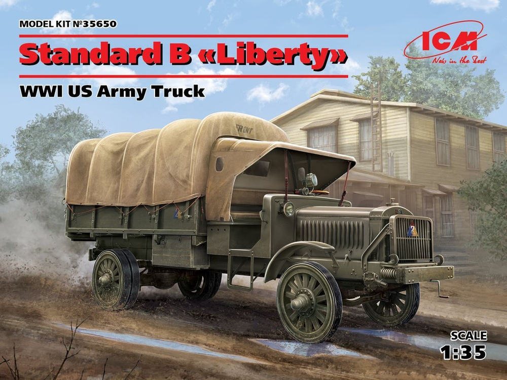 Американский грузовой автомобиль Standard B Liberti IМВ 1:35 35650