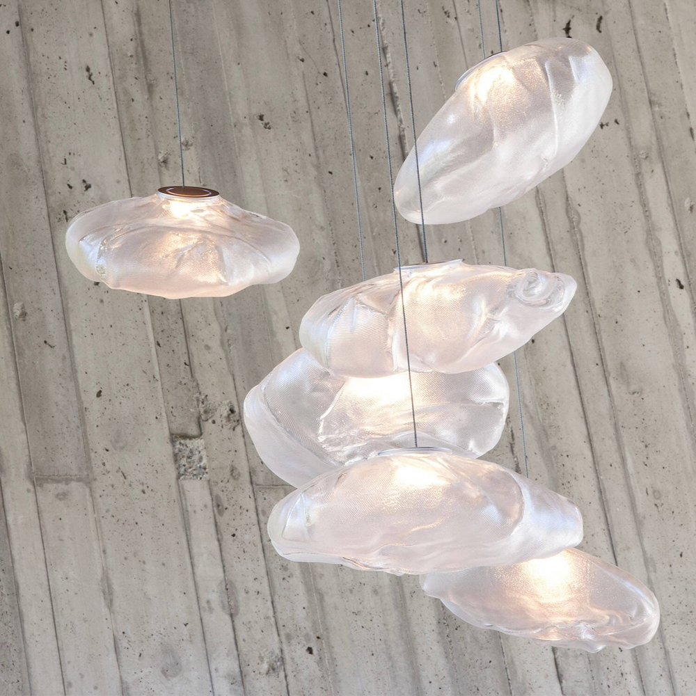 Pendant design lamp  73 by Bocci (Clear)