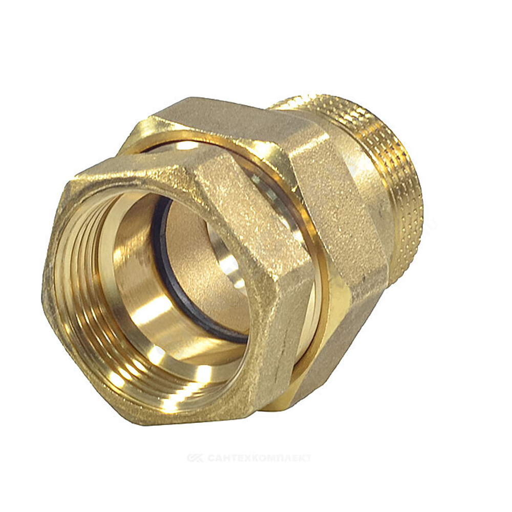Соединитель латунь американка Ду 32 (1 1/4") прямой ВР/НР R18SP Giacomini R18SPY006