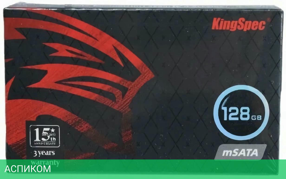 SSD диск Kingspec mSATA 128Gb MT Series (MT-128)