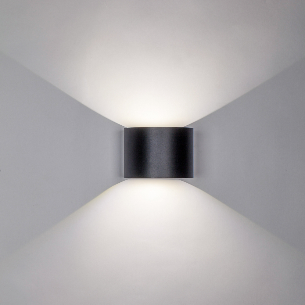 340547 Светильник DALLA 2х3W LED 660LM G ЧЕРНЫЙ 4000K IP65