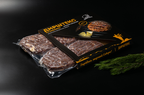 Дирштекс из оленины, свежемороженая в/у