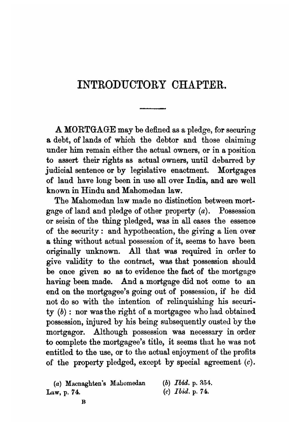 The Law of Mortgage in Bengal and the North West Provinces | Arthur George MacPherson