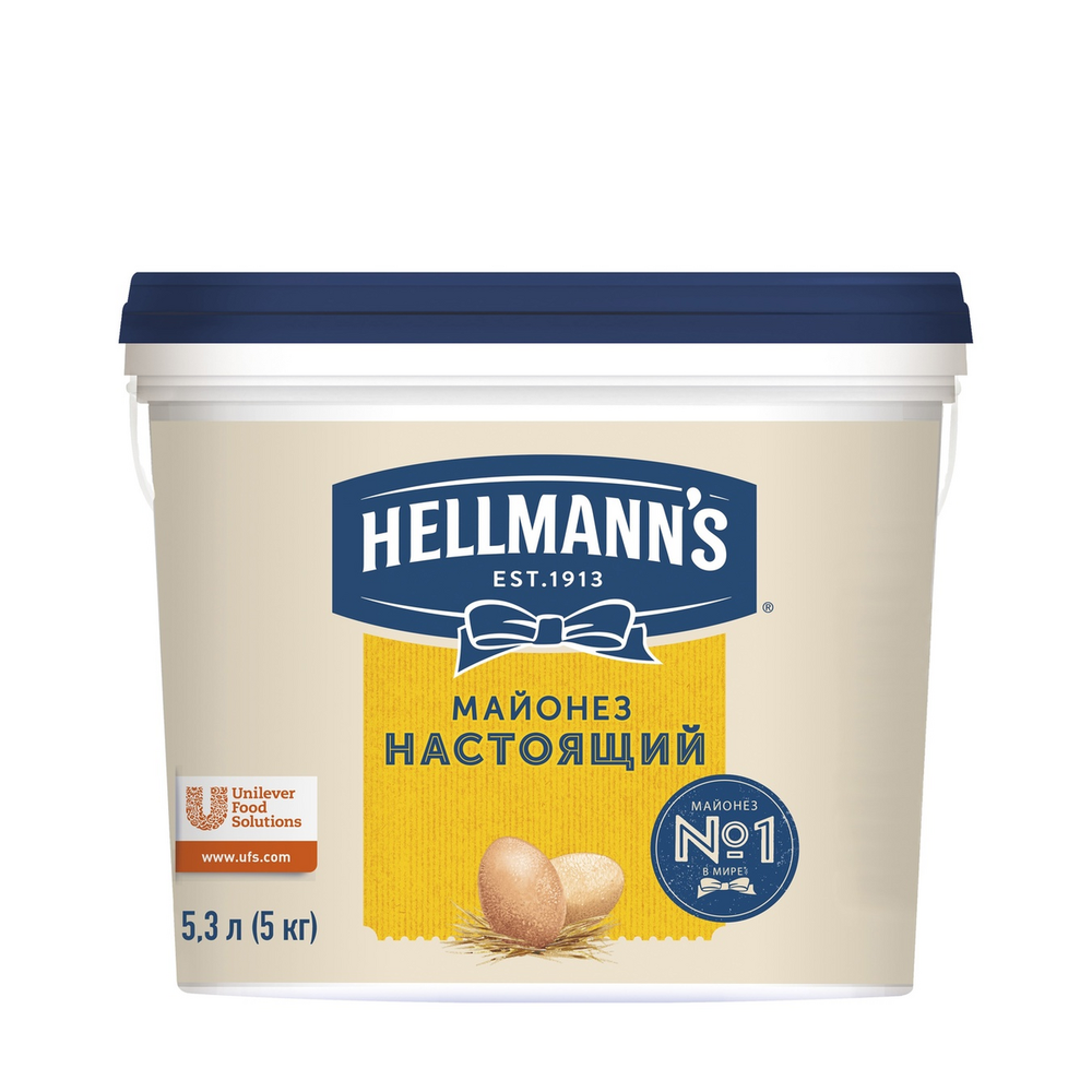 Майонез Hellmann's Настоящий 78%, 5кг