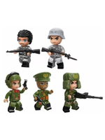 Конструктор Qman CombatZones 21014 Танк, 858 дет.