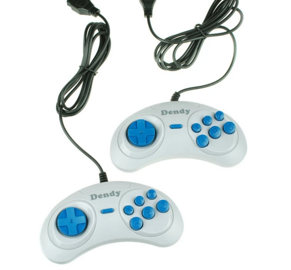 8 битная игровая приставка Dendy Junior 300 встр. игр+ пистолет