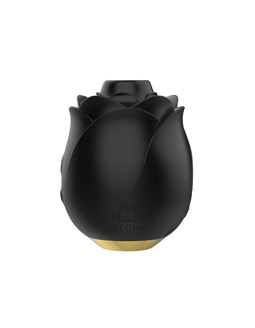 Черный клиторальный стимулятор Black Rose Silicone Clitoral Suction