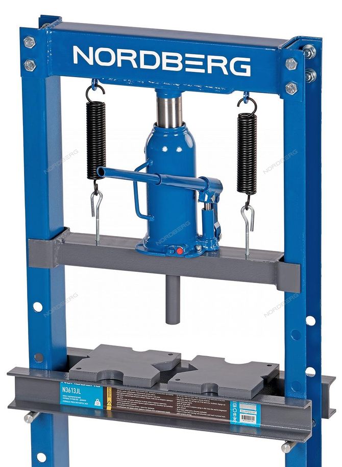 NORDBERG (N3613JL) Гидравлический пресс, 12 т, силовое устройство - домкрат