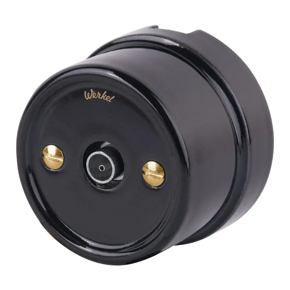 Винты для распределительной коробки/TVрозетки 2 шт. (золото) Ретро WL18-22-01