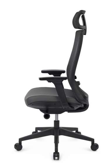 Кресло Forum CH-312A Черный пластик/Серый