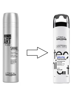 L'Oreal Professionnel Tecni.Art Savage Panache Pure - Спрей с пудровой текстурой 250 мл