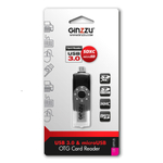 Картридер USB 3.0 Ginzzu GR 589UB