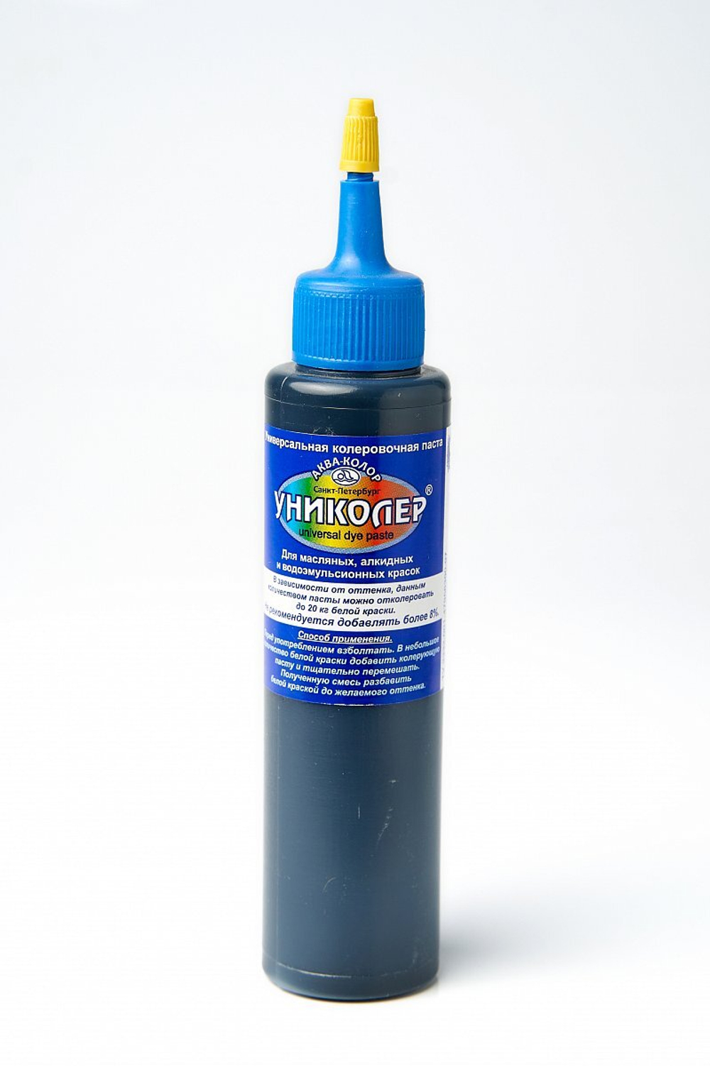 Паста колеровочная универсальная Аква-Колор Униколер 100 мл