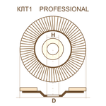 Круг КЛТ1 125 х 22.23 P60