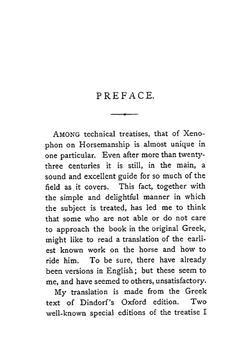 The art of horsemanship | Xenophon