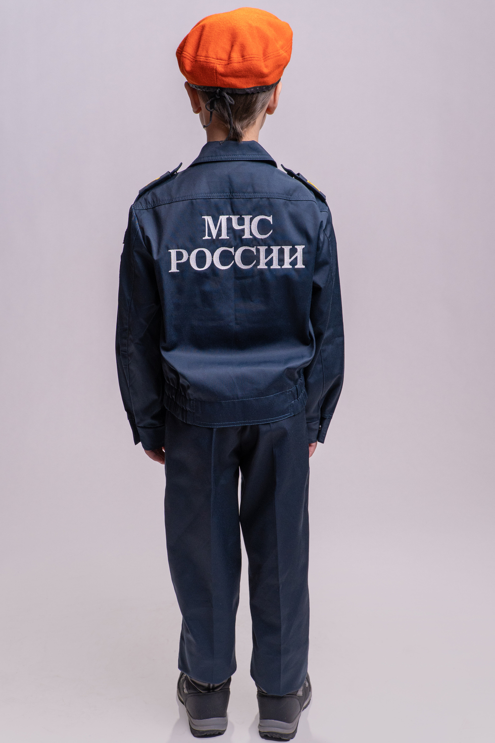 Берет кадетский МЧС (оранжевый)