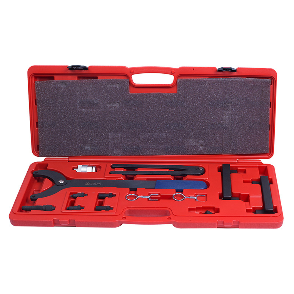 МАСТАК (103-21111C) Набор фиксаторов распредвала / коленвала, VAG FSI, кейс, 13 предметов