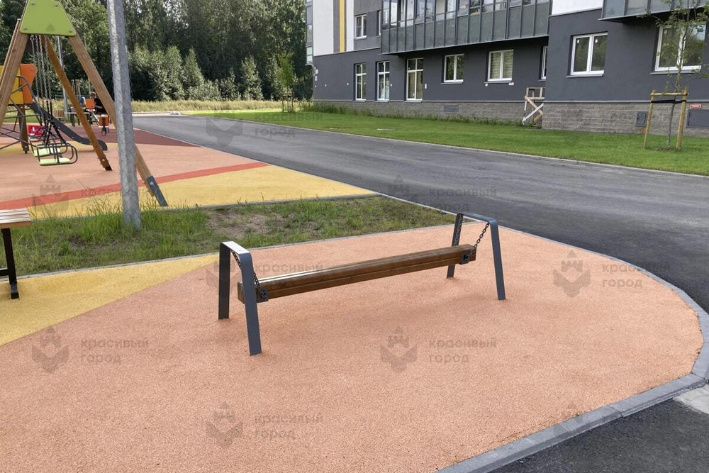 Бревно на цепях