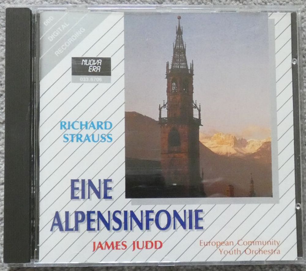 CD: Richard Strauss, James Judd — «Eine Alpensinfonie» (1987)