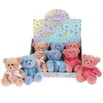 Милый мишка 14см, 3 цвета, без чипа, M098859-14D (Добрые игрушки)