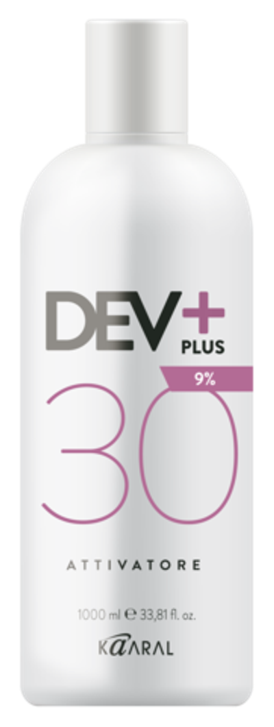 Окислительная эмульсия KAARAL Dev Plus 9% (30 Vol.) - 1000 мл.