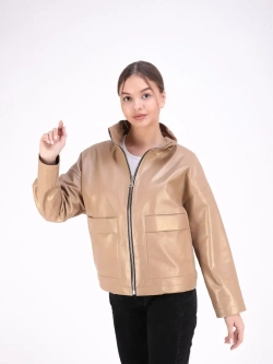 Куртка весна кожаная из натуральной кожи