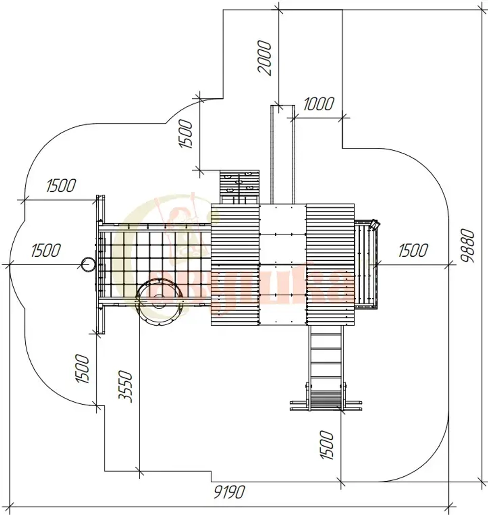 Детский игровой домик Савушка PlayHouse-3
