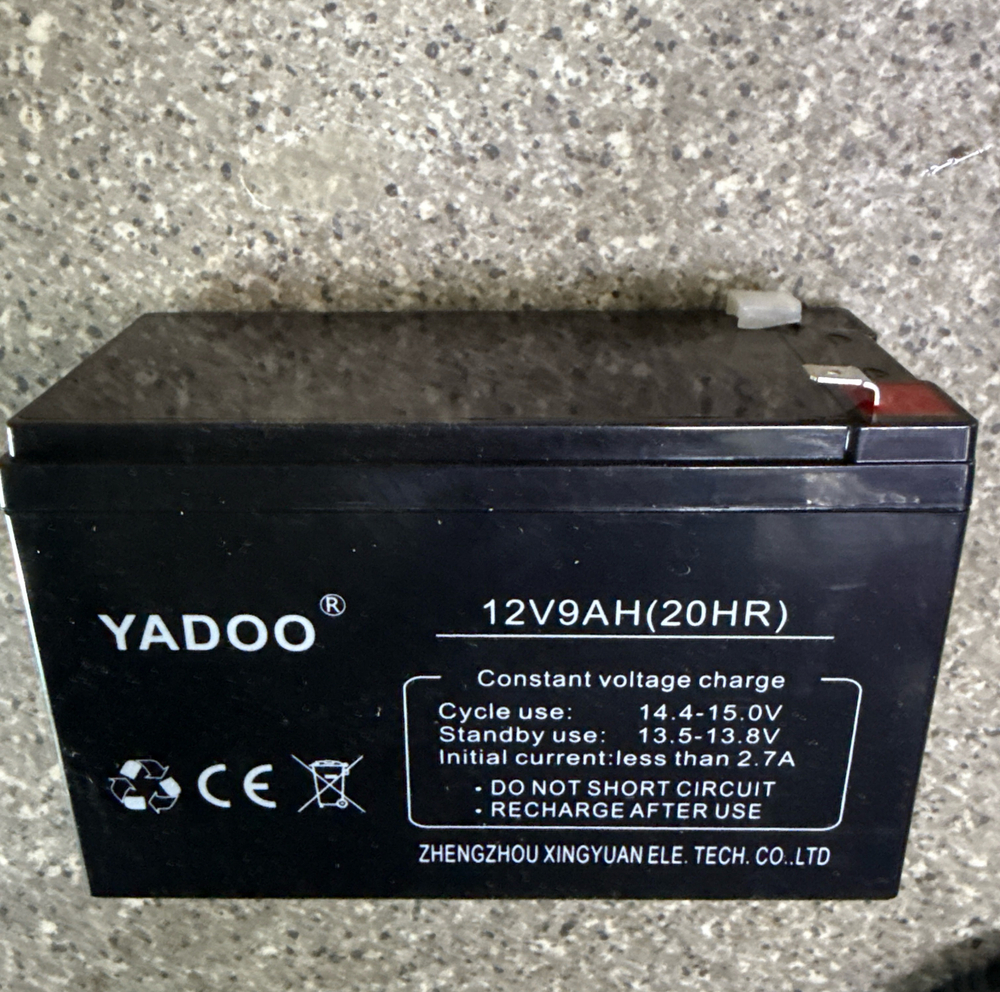 Аккумулятор 12V 9Ah