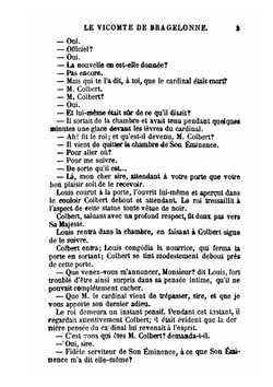 Le vicomte de Bragelonne ou dix ans plus tard complement des trois mousquetaires et de vingt ans apres. Volume 2 | Alexandre Dumas