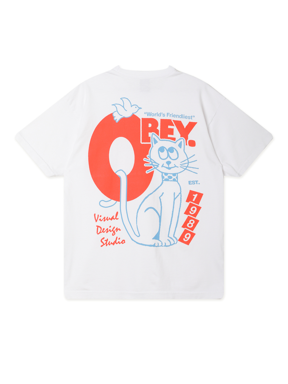 Мужская Футболка Obey World’s Friendliest