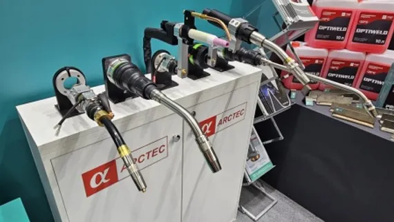 Роботизированная горелка с газовым охлаждением ARS 02350, Arctec