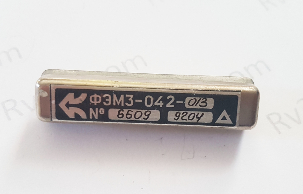 1,445  КГц ФЭМ3-042-013   (полоса 12-18 Гц)